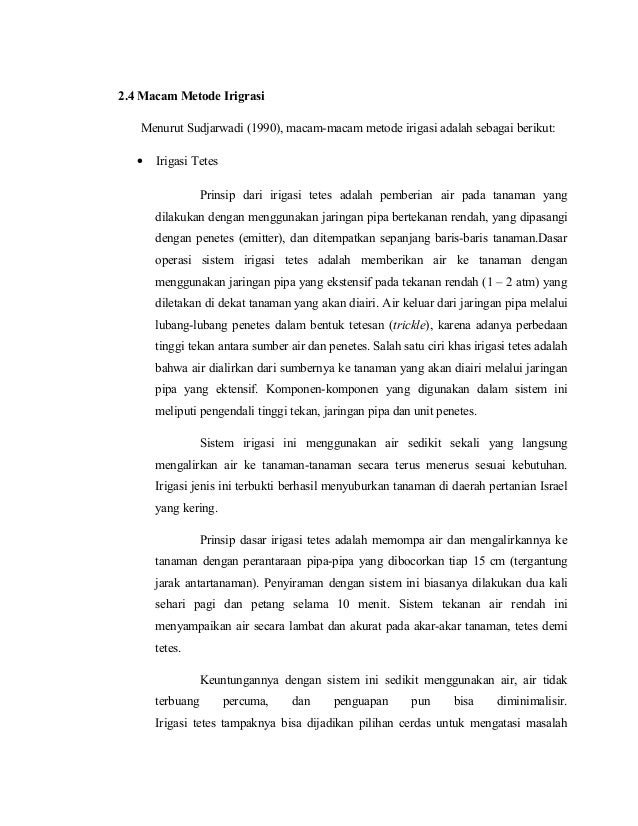 Laporan praktikum irigasi dan drainasi Laporan praktikum irigasi dan drainasi