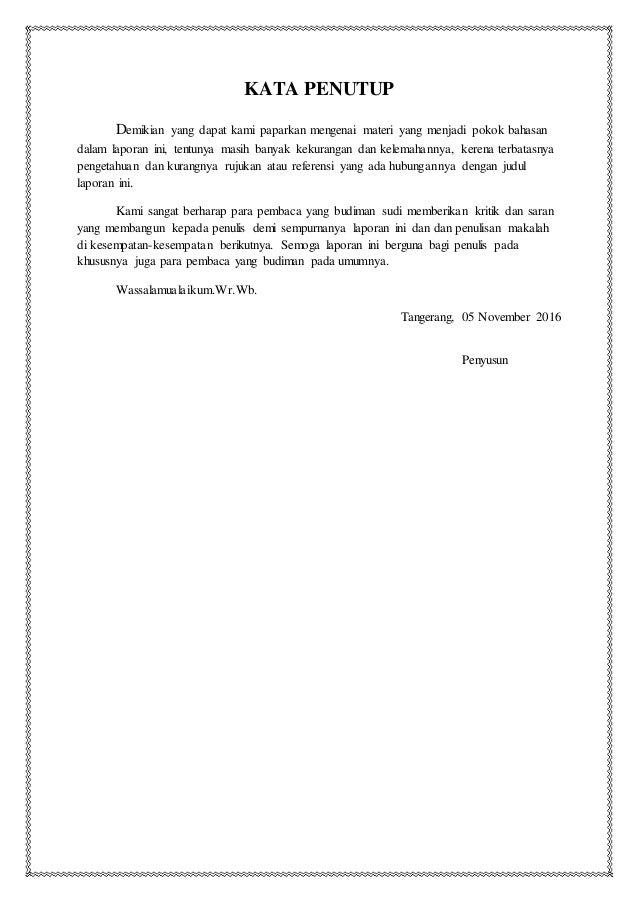 Laporan Praktikum Kimia