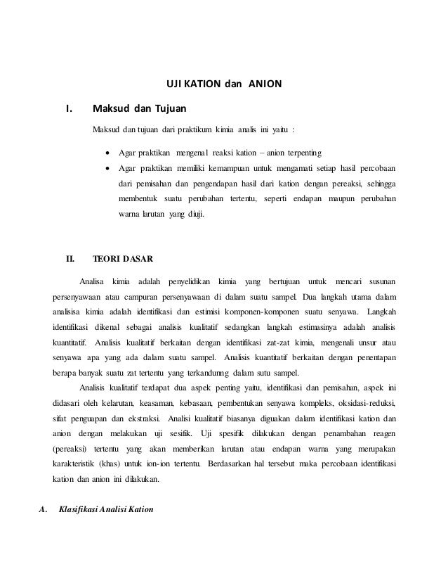 IDENTIFIKASI KATION DAN ANION DOWNLOAD IDENTIFIKASI KATION DAN ANION DOWNLOAD