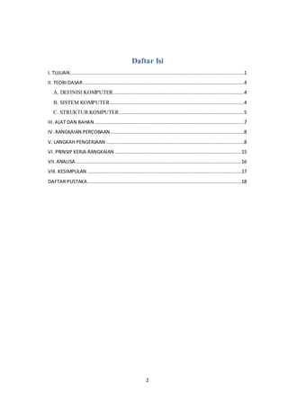Laporan praktikum modul 1 | PDF