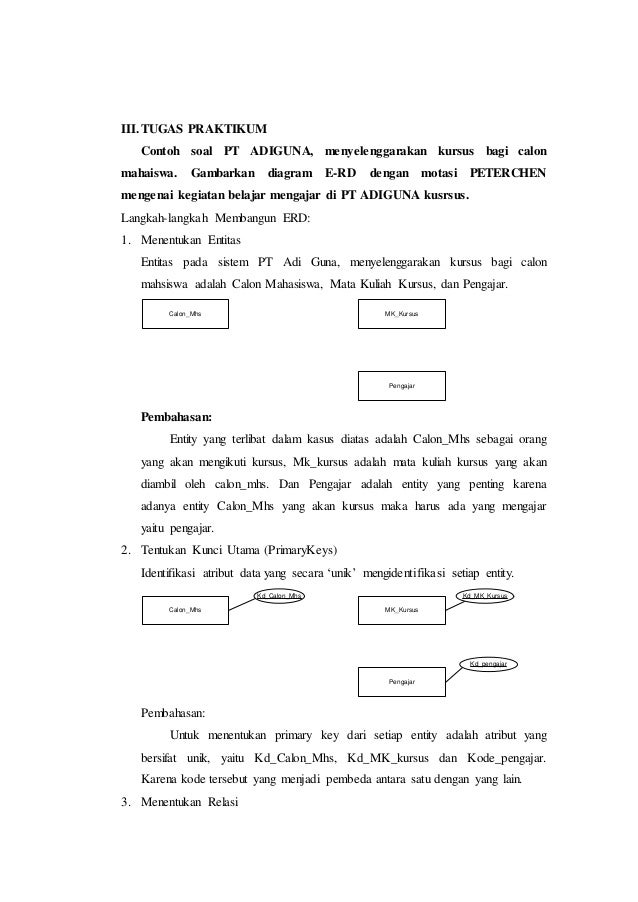 Laporan praktikum modul 3 (erd notasi peterchen)