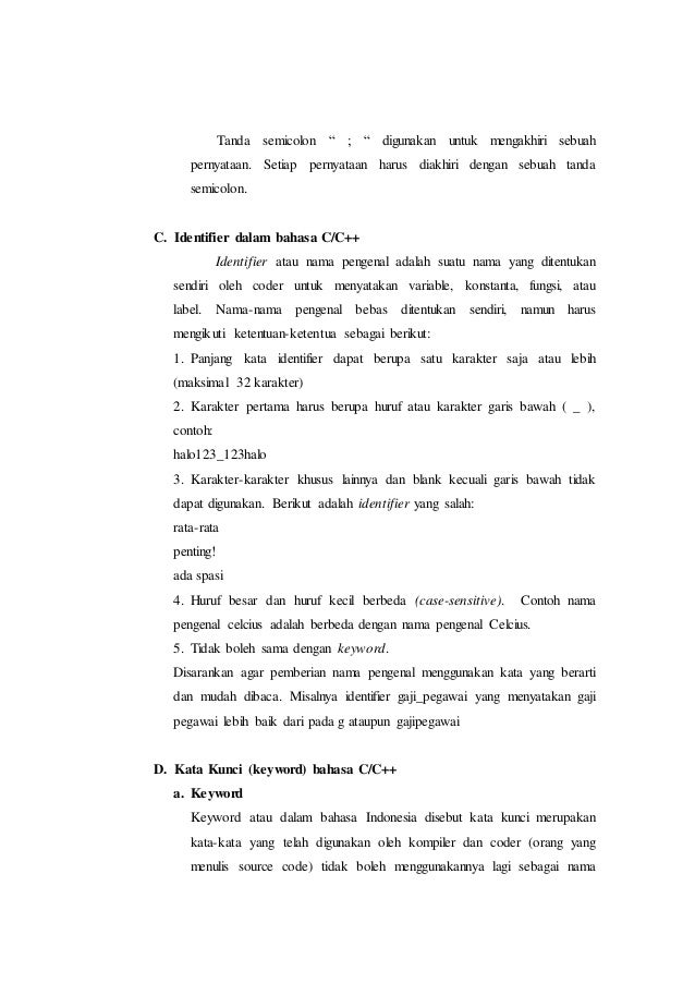 Contoh Laporan Percobaan Bahasa Indonesia Contoh AJa