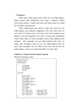 Laporan praktikum modul vii | PDF