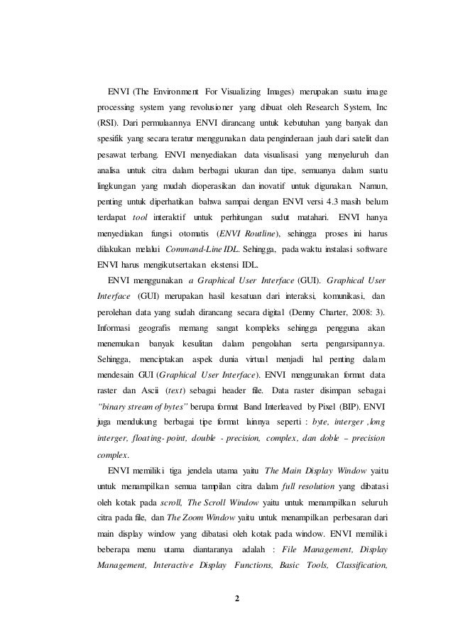 Laporan praktikum penginderaan jauh acara vi