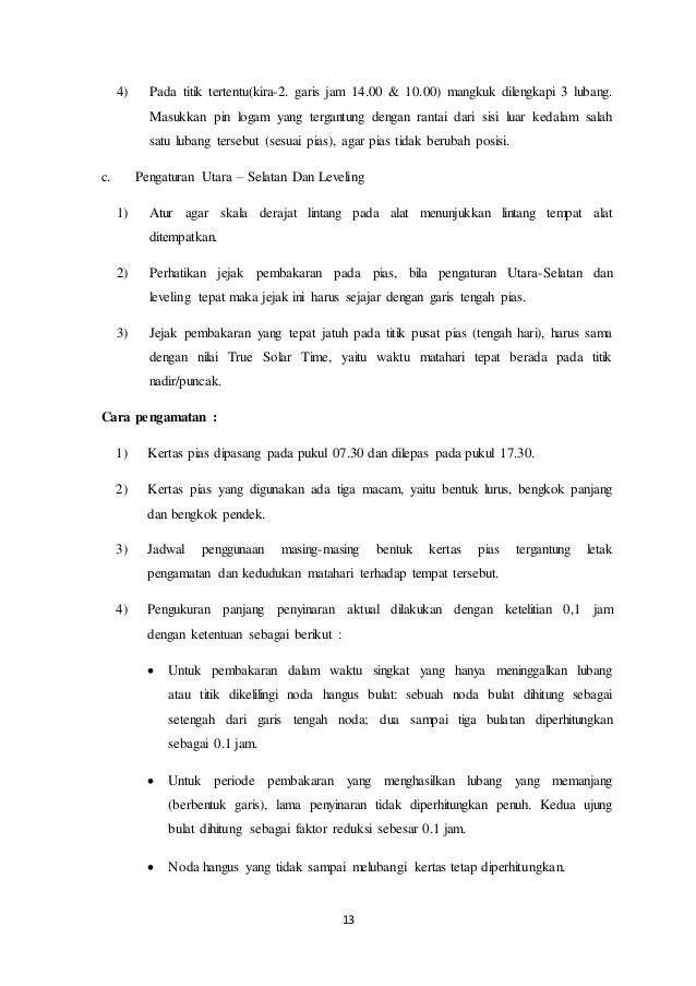 Laporan Praktikum Stasiun Cuaca