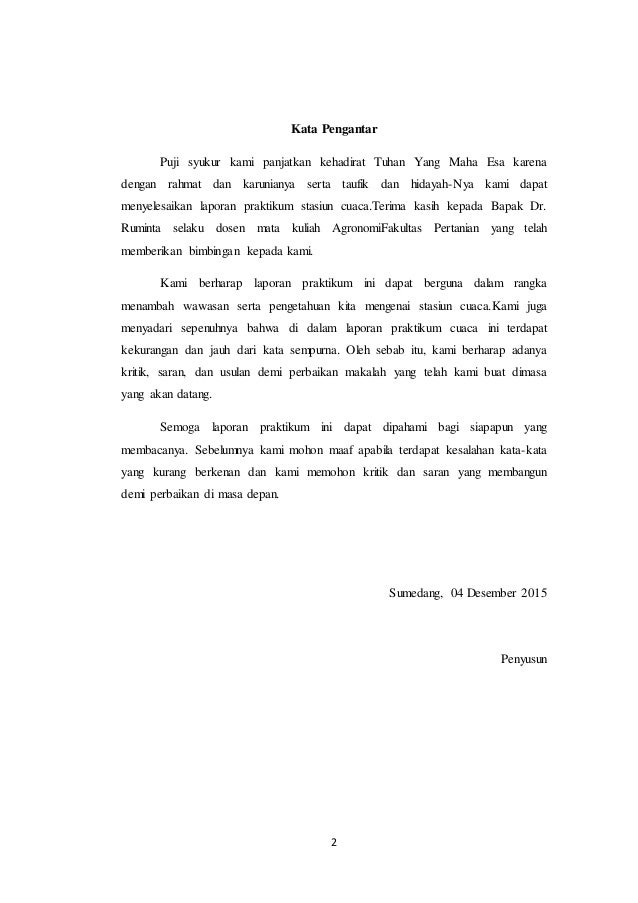 Laporan Resmi Klimatologi Dasar 2014 2015