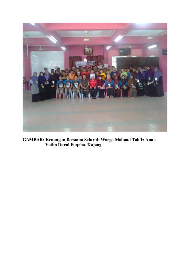 Laporan program keseluruhan