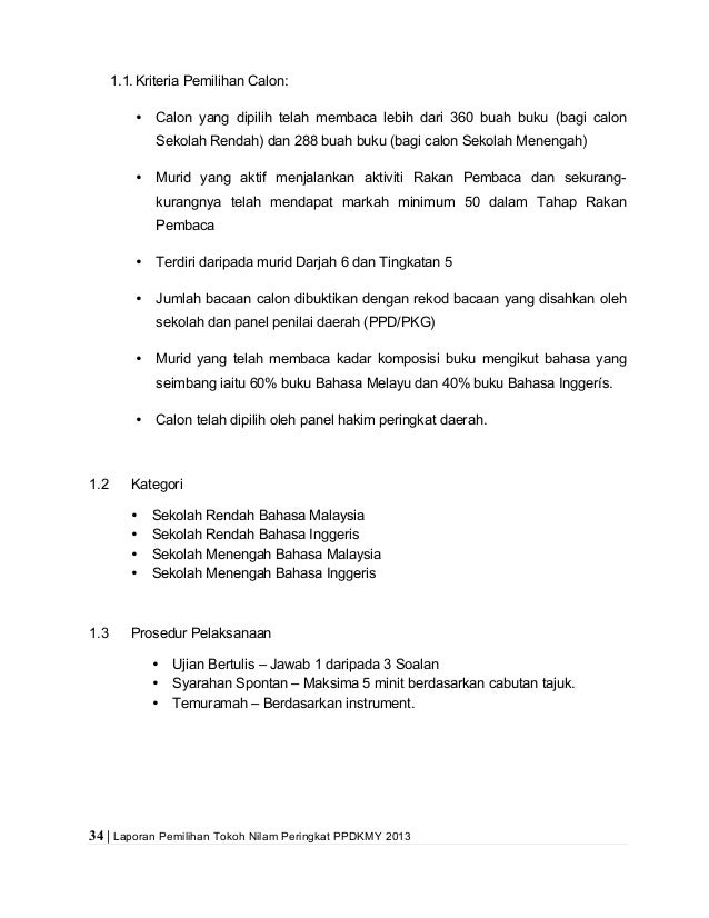Laporan Program Nilam Kmy 2013