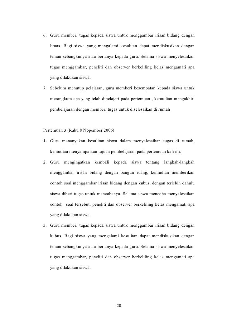 Contoh Penelitian Tindakan Kelas Matematika SD Contoh Penelitian Tindakan Kelas Matematika SD