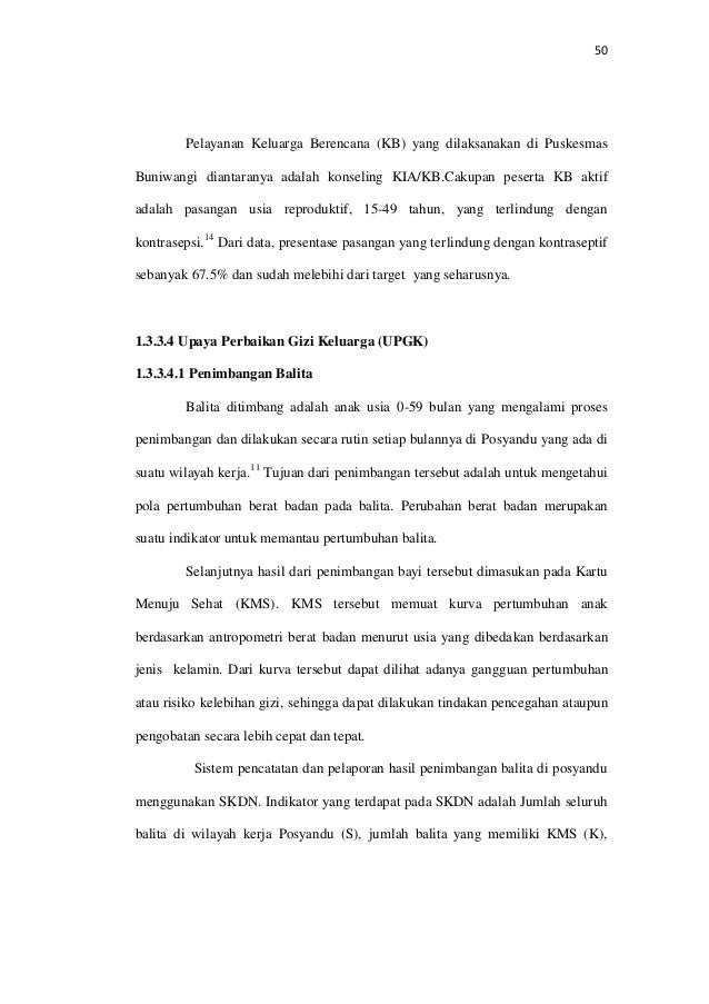 Laporan Puskesmas Buniwangi