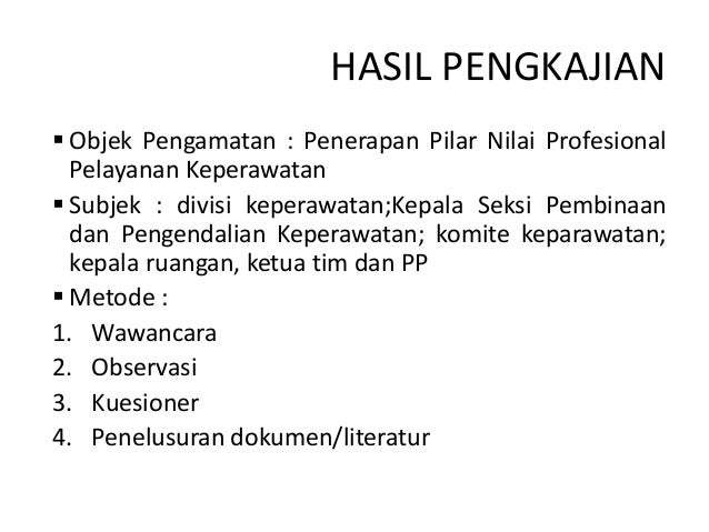 Laporan residensi pertama