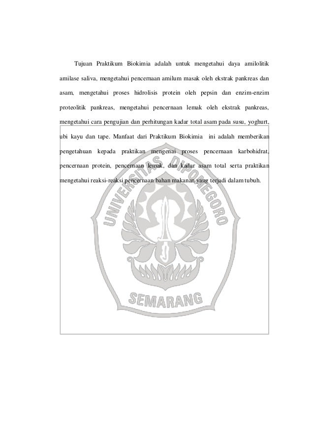 Laporan Biologi 2013