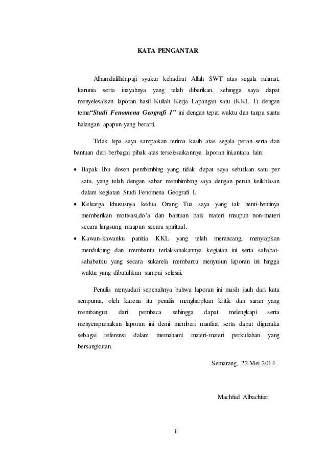 Cara Membuat Laporan Penelitian Geografi