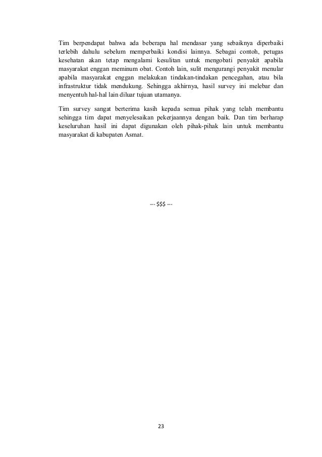 Laporan survey kualitatif low def file