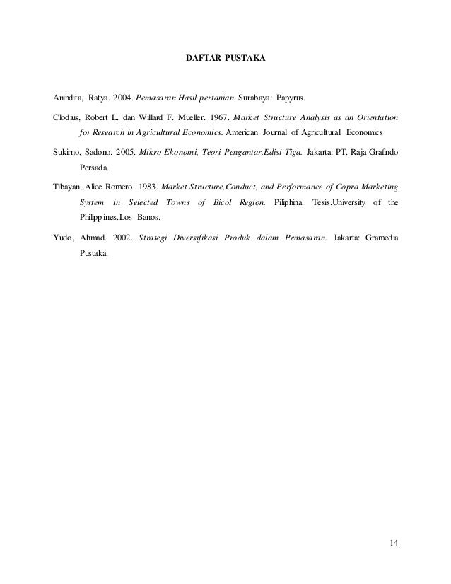 Laporan Survey Pasar