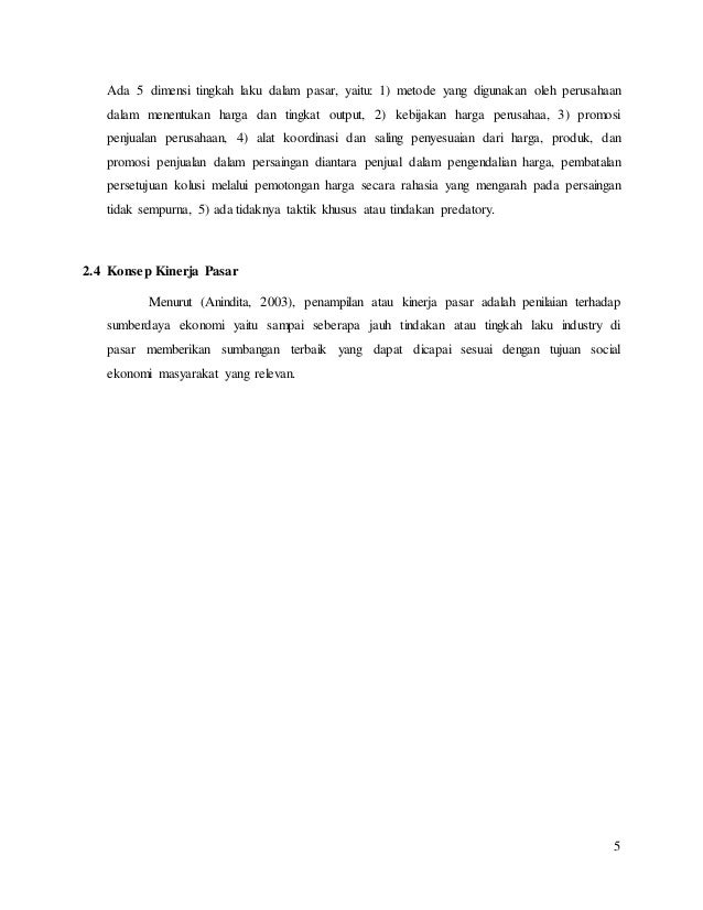 Laporan Survey Pasar