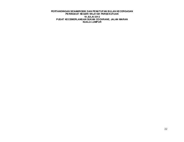 Laporan Tahunan Unit Sukan