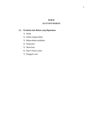 LAPORAN PRAKTIKUM FISIKA : Tetapan Pegas | DOCX