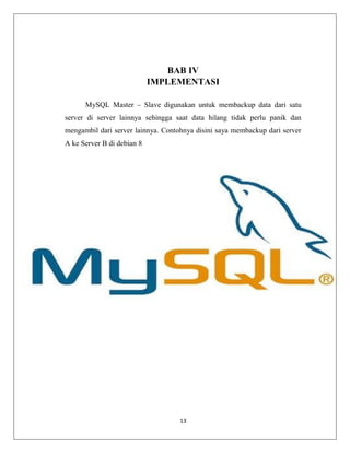 TA MySQL Master- Slave Replication | PDF