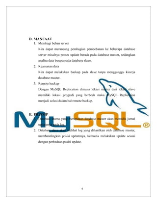 TA MySQL Master- Slave Replication | PDF
