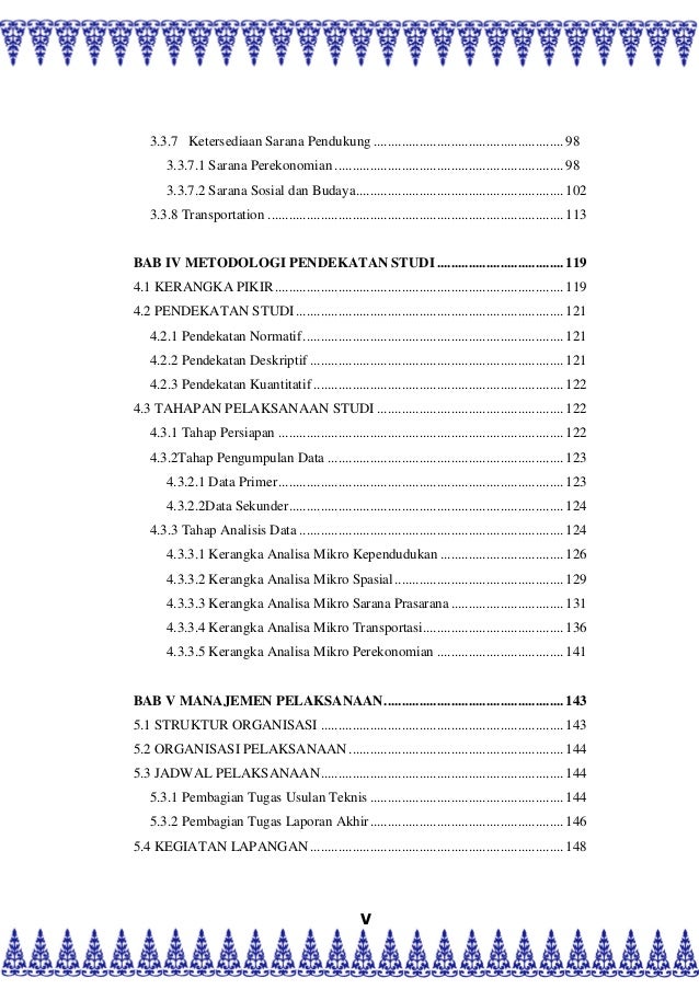 Laporan Usulan Teknis , Kecamatan Pasir Penyu, Kabupaten 