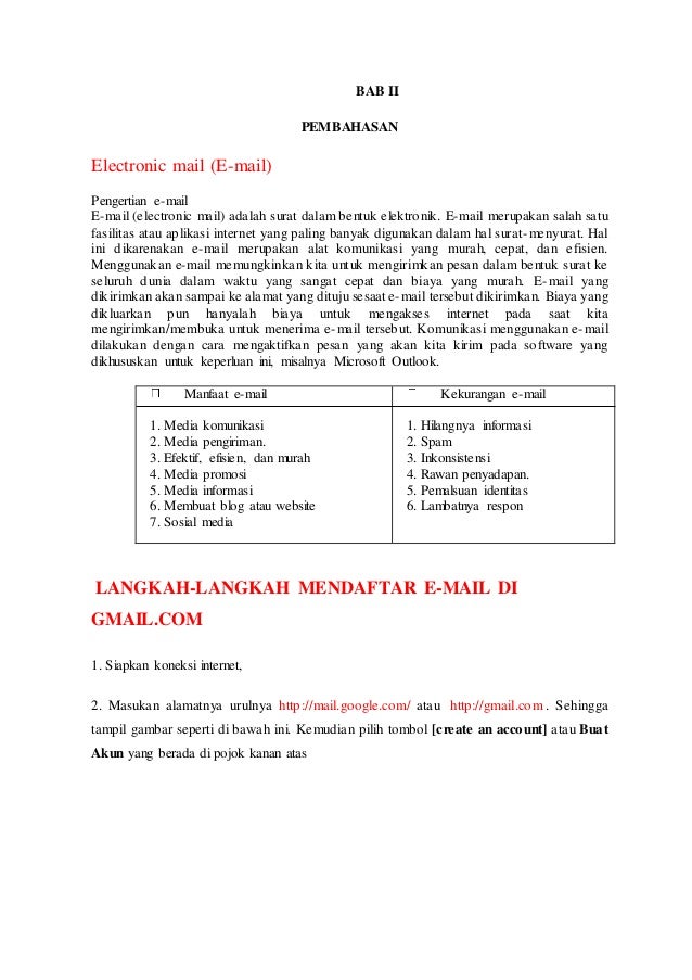 Aplikasi Internet Yang Digunakan Untuk Mengirimkan Surat Dalam Bentuk Elektronik Disebut 2021