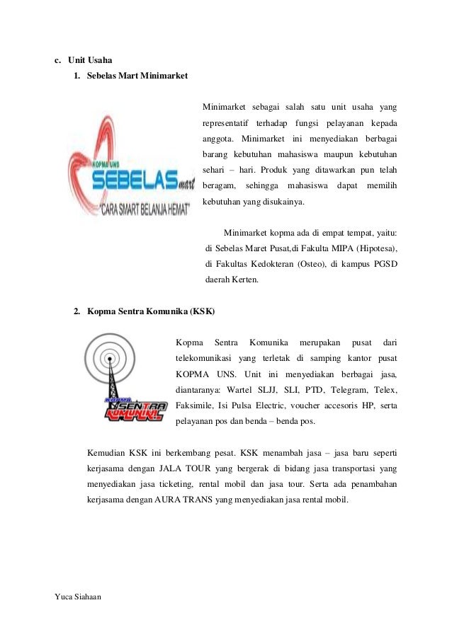 Wawancara Koperasi Mahasiswa UNS