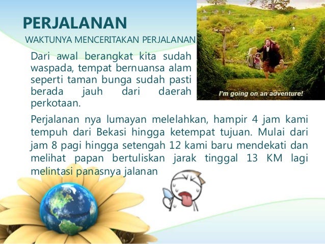 Laporan Wisata Taman  Bunga  Nusantara 
