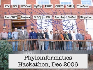 Towards a Simple, Standards-Compliant, and Generic Phylogenetic Database