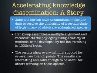Towards a Simple, Standards-Compliant, and Generic Phylogenetic Database