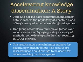 Towards a Simple, Standards-Compliant, and Generic Phylogenetic Database