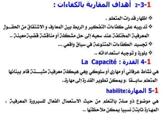 المقاربة بالكفاءات   L'approche par les competences