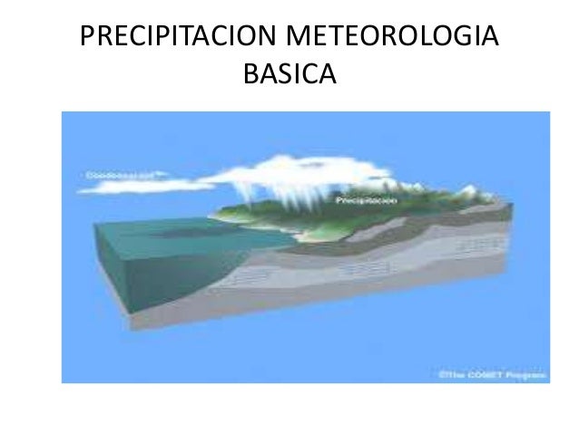 La precipitación