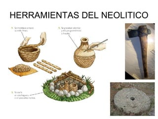 HERRAMIENTAS DEL NEOLITICO
 
