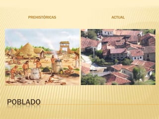 PREHISTÓRICAS   ACTUAL




POBLADO
 
