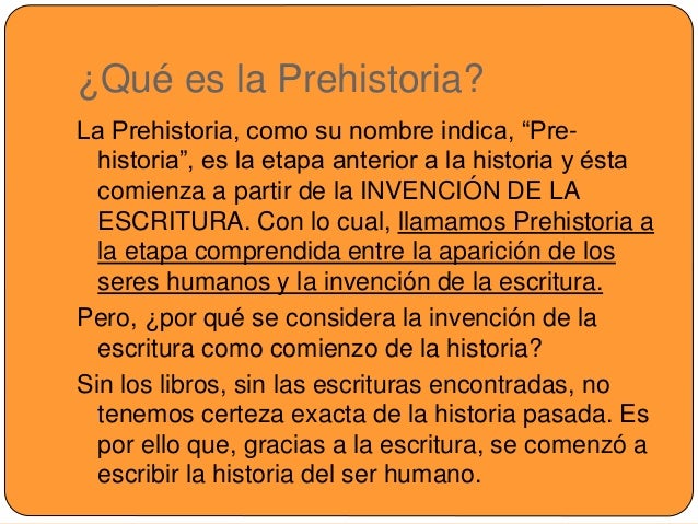 La Prehistoria 5 Primaria