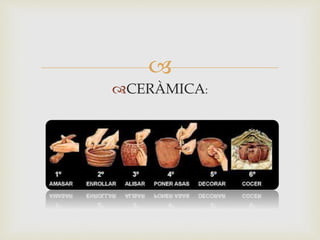 
CERÀMICA:
 