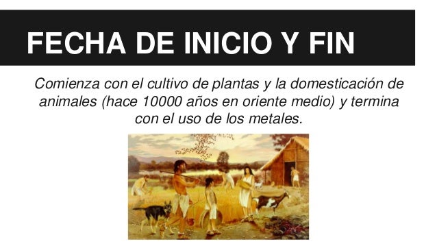 La prehistoria