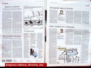 Géneros de opinión:COLUMNA