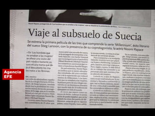 Profundiza en los hechos.Estructura habitual de la noticia y del reportaje:TitularSubtítuloEntradaFuenteCuerpo a cuatro columnas: puede presentar la estructura de pirámide invertida.