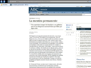 Trata temas de actualidad que entrañan mayor trascendencia e importancia.