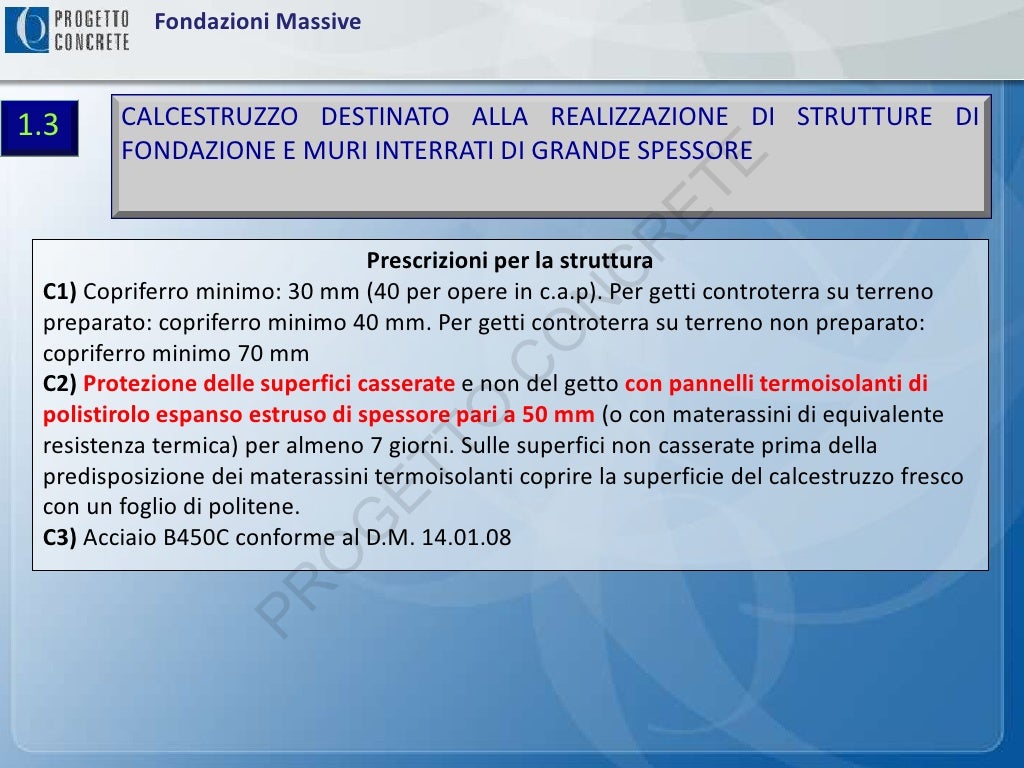 La prescrizione del c.a.