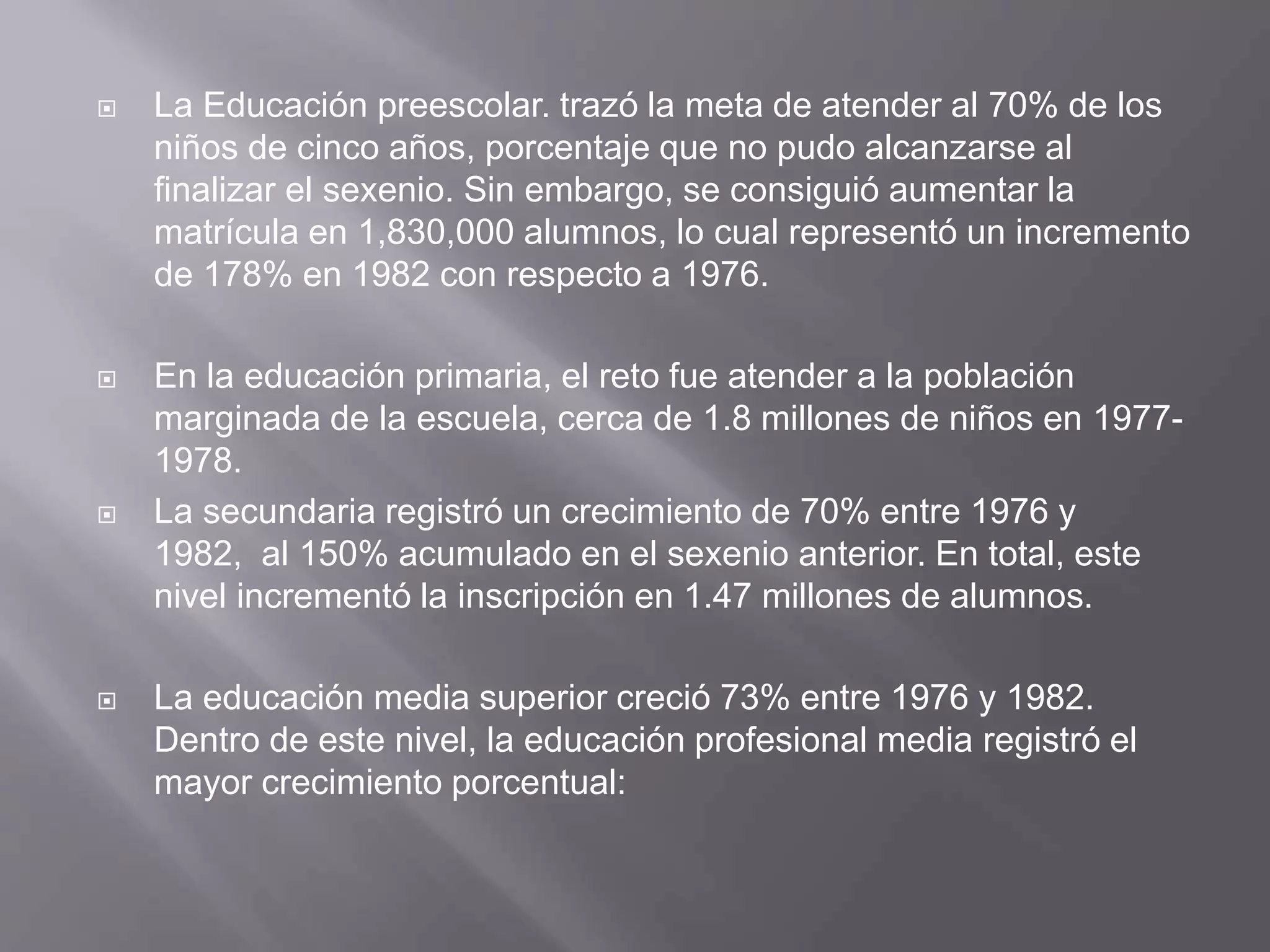 La presedencia de jose lopez portillo, 1976 1982 1 | PPTX | Daycare and ...