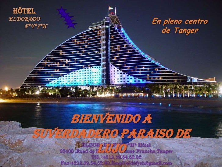 presntation sur la conception d'un Hotel