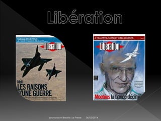 06/05/2014Leonardo et Beatriz- La Presse