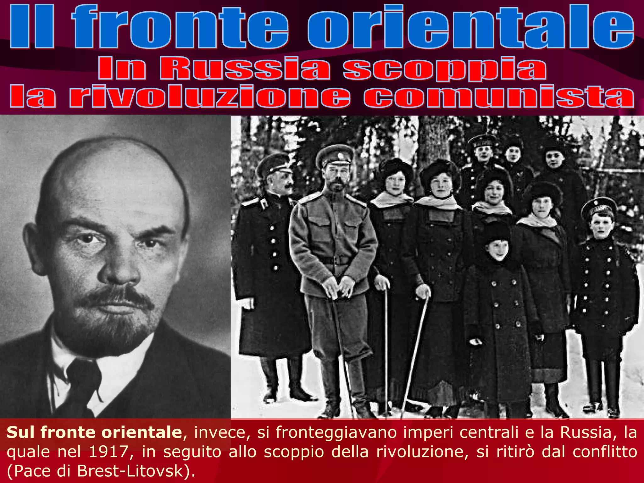 La prima guerra mondiale | PPT
