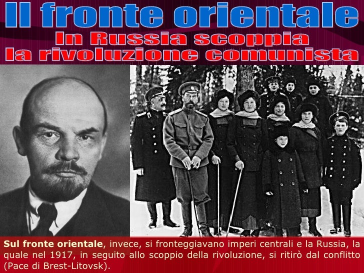 Perche La Russia Usci Dalla Prima Guerra Mondiale