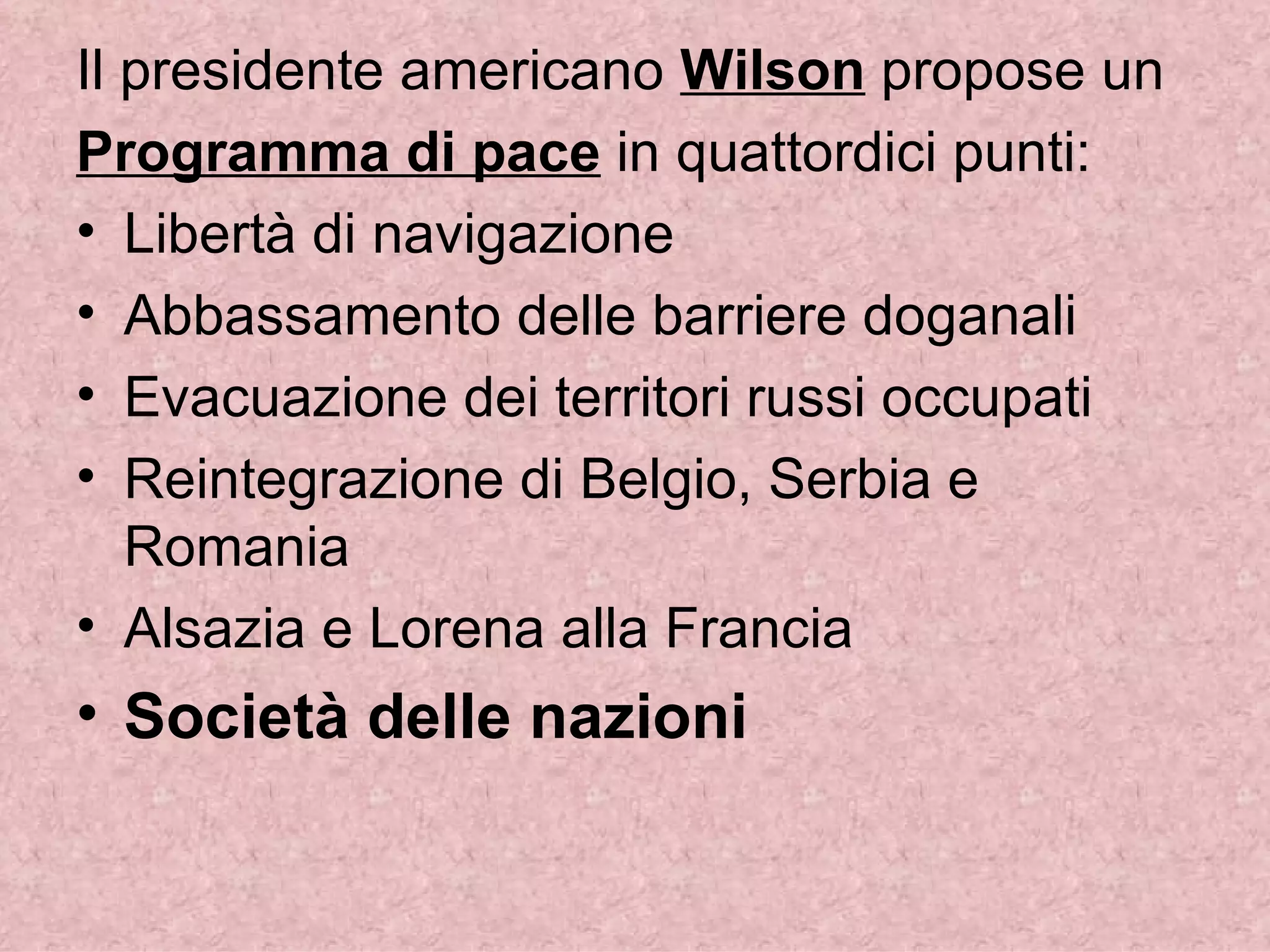 Come Si Conclude La Prima Guerra Mondiale La Prima Guerra Mondiale | PPT