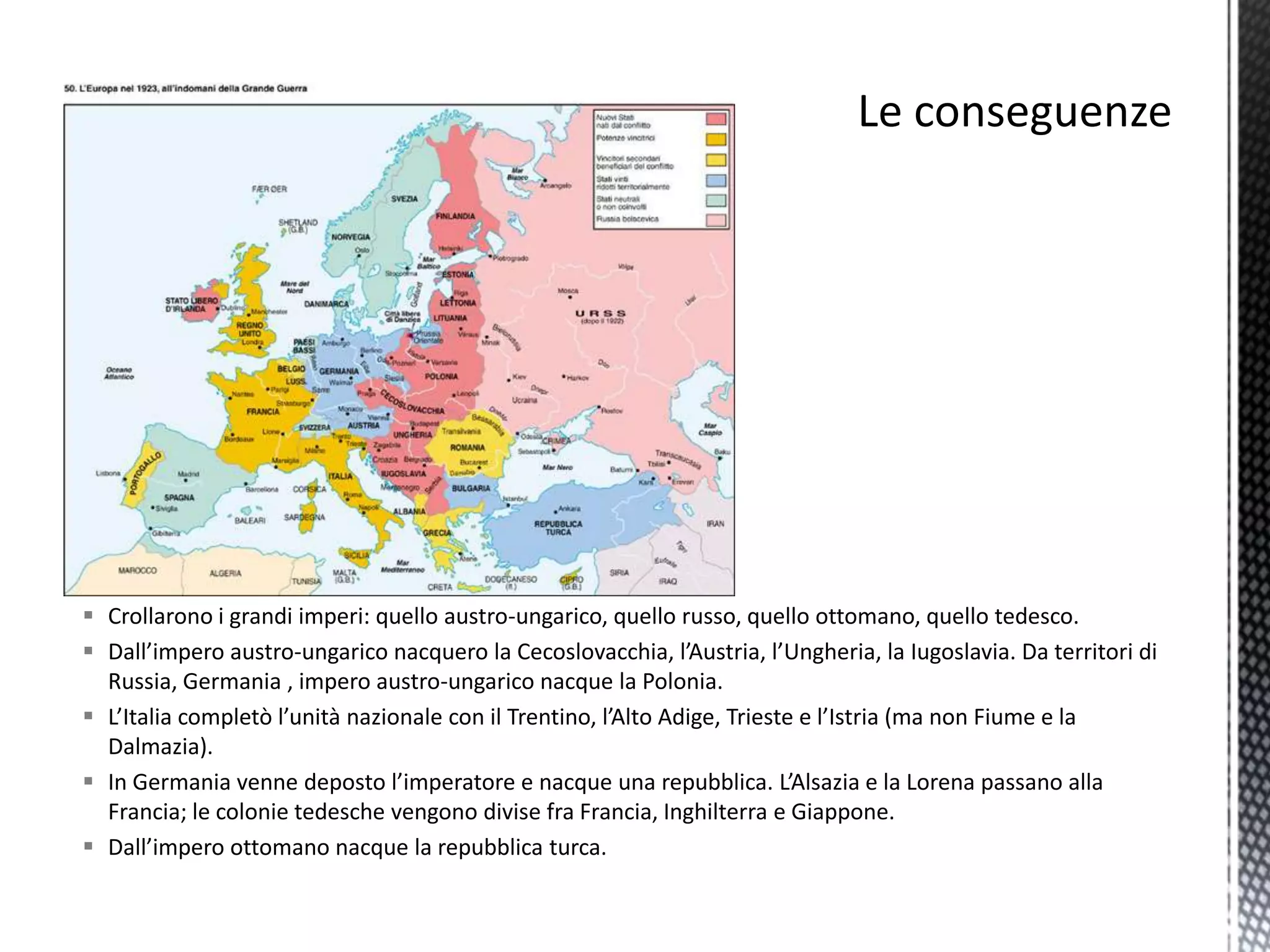 La prima guerra mondiale | PPTX