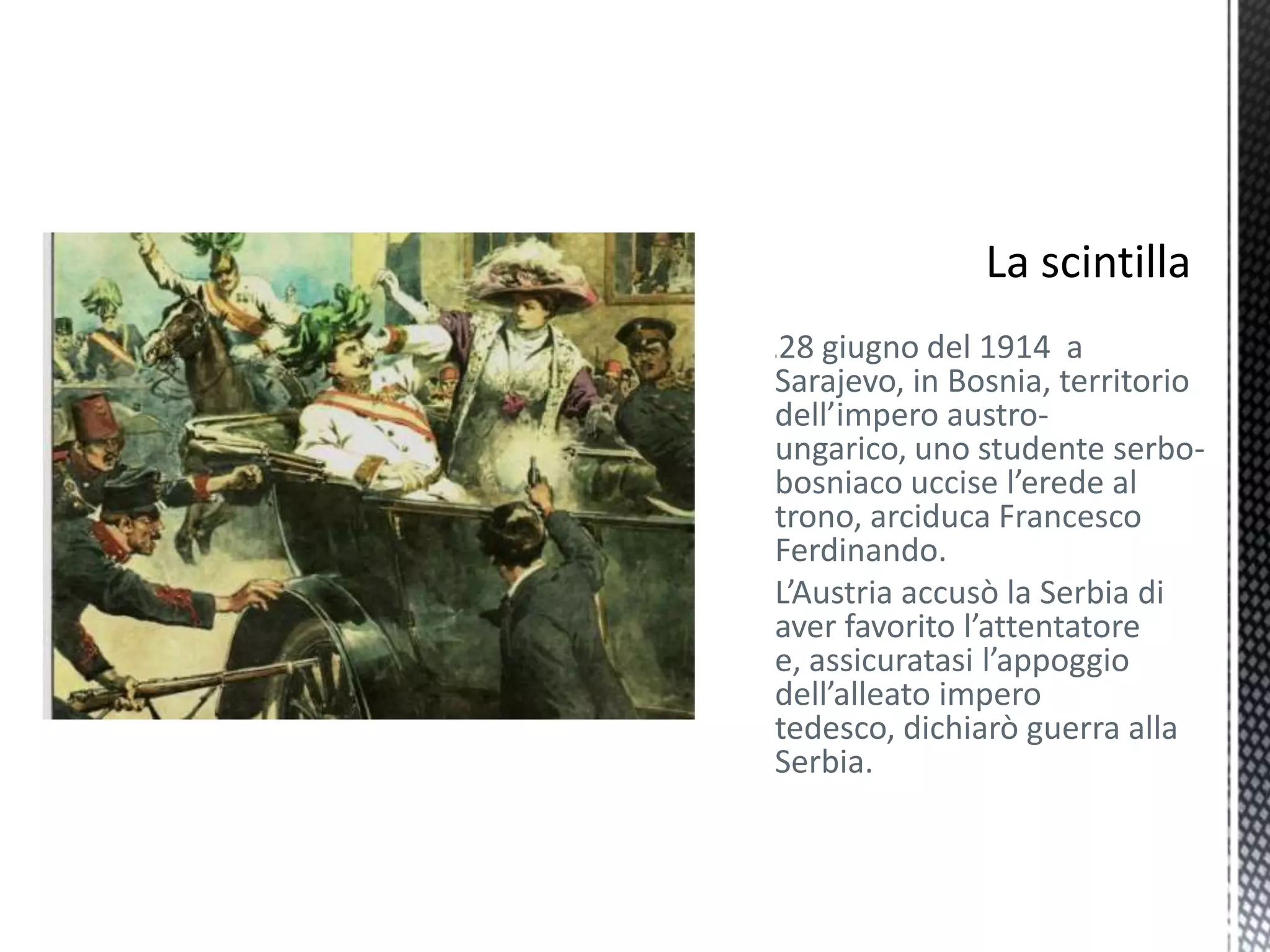 La prima guerra mondiale | PPTX